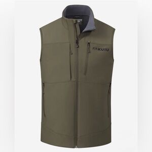 KUIU Men's Olive Softshell Guide PRO Vest